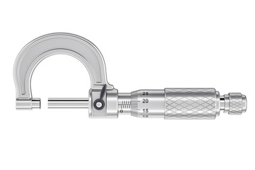 Micrometer, 3D rendering