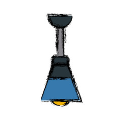 Warehouse light lamp icon vector illustration graphic design