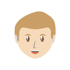 man  head vector illustration