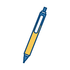 Office pen isolated icon vector illustration graphic design