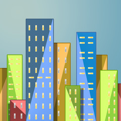 Image of city buildings - 174066769