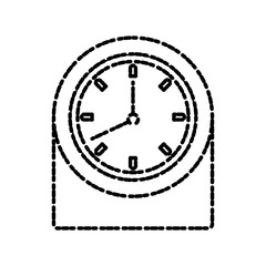 Wall clock symbol icon vector illustration graphic design