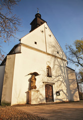 Church of St. Jost in Frydek-Mistek. Czech republic