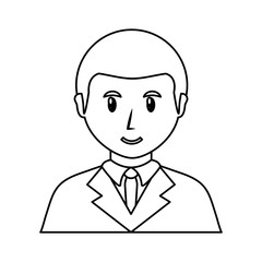 young man  avatar vector illustration