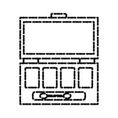 Women make up case icon vector illustration graphic design