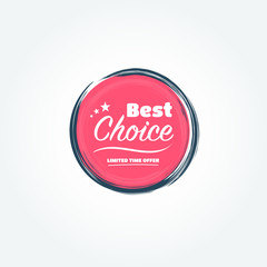 Best Choice Label