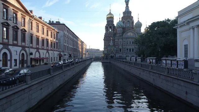The Church of Our Savior on Spilled Blood in Saint Petersburg, Russia