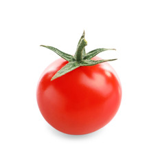 Fresh cherry tomato, isolated on white