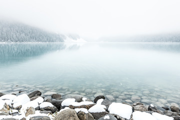 Early Snow at Lake Louise