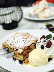 Kuchen Apfelkuchen Genuss Swinemünde 