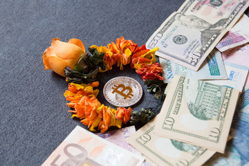 Bitcoin and the paper traditional money
