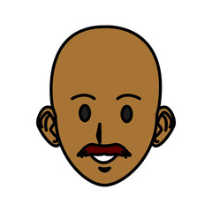 Young man cartoon icon vector illustration graphic design