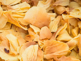 Closeup of traditional  Brigidini from Lamporecchio: crispy, thin anise wafers - 174086157
