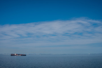 海ほたるから見た風景