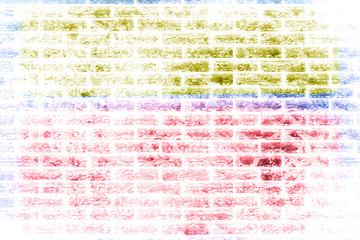 Light Yellow Red Green Tone Modern Abstract Art Background Pattern Design