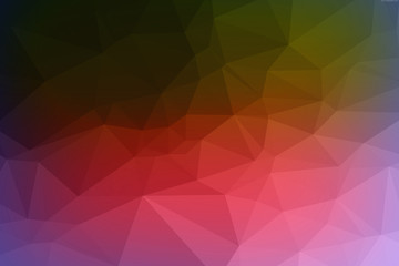 Obraz premium Light Yellow Red Green Tone Modern Abstract Art Background Pattern Design