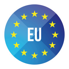 Eu logo - European union button