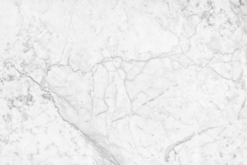 White marble texture background.