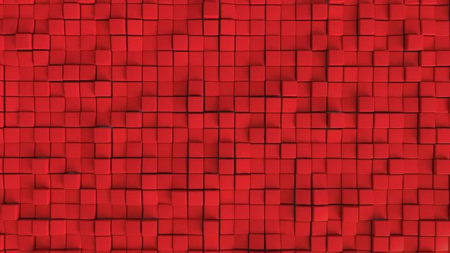Seamless looping cube wall