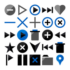 User Interface Flat Icons V2