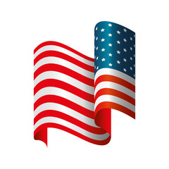 Obraz premium United states flag