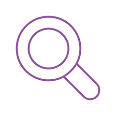magnifying glass  vector illustration