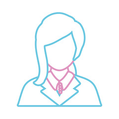 lawyer woman vector illustration.