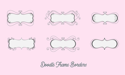 Feminine Frames with Swirly Designs