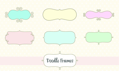 Sweet Doodle Frame Borders