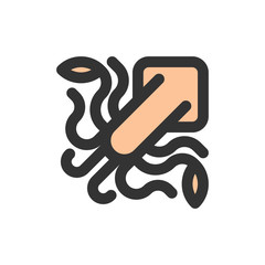 Sushi Filled - Ikayaki Icon