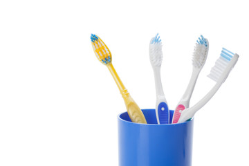 Toothbrush isolated on white