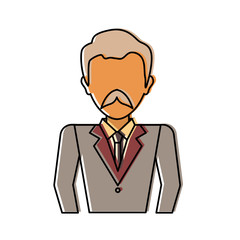 man professional   avatar vector illustration