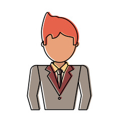 man professional   avatar vector illustration