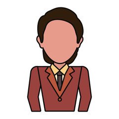 colorful  young  businessman  over white background  vector illustration