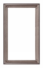 Silver frame for paintings, mirrors or photos