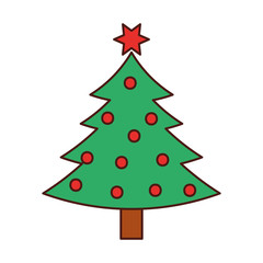 christmas tree pine decoration celebration party