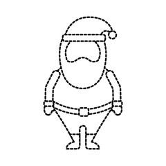 christmas happy santa claus cartoon cute