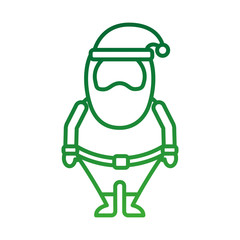 christmas happy santa claus cartoon cute