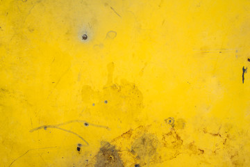 yellow metal rusty texture for background