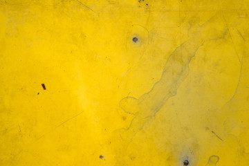 yellow metal rusty texture for background