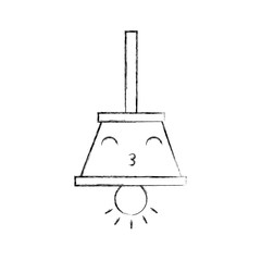 kawaii hanging lamp bulb light decoration cartoon