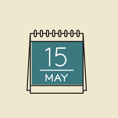 Vector of calendar icon