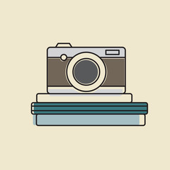 Fototapeta premium Vector of camera icon