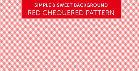 Rad chequered pattern Simple & Sweet Background vol.16 - obrazy, fototapety, plakaty