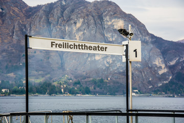 Schild 234 - Freilichttheater - obrazy, fototapety, plakaty