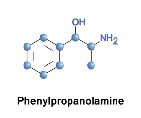Phenylpropanolamine sympathomimetic agent