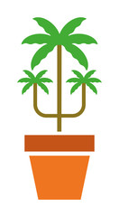 Fototapeta na wymiar Plant vector icon