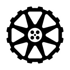 Cogwheel vector icon