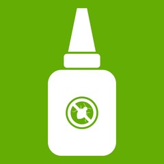 Insect spray icon green
