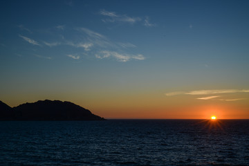 Fototapeta na wymiar Cabo Home Sunset